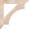 Ekena Millwork Westlake Traditional Smooth Bracket, Douglas Fir, 3 1/2"W x 30"D x 30"H BKT04X30X30WTL01SDF - alternate 4